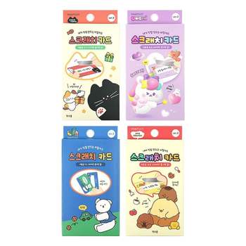 용게임카드 게임카드 복권카드 스크래치카드 12개 스크래치카드만들기 복불복카드 단체선물