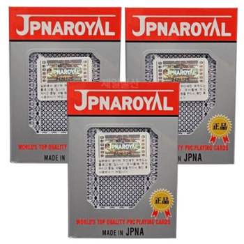 JPNA RRO529I3 홀로그램 트럼프 카드 고급 포커세트 반사형 3개