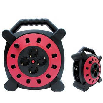 세이즈 미니전선릴(접지) X3-20M-1.5SQ-레드(HJR-3C) 자재