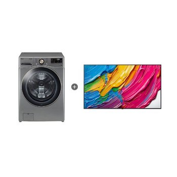 LG 세탁기 + TV 스탠드형 F24VDLPR + 65QNED75AEA