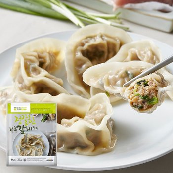 한만두 정갈한 부추갈비만두 220g x 4팩