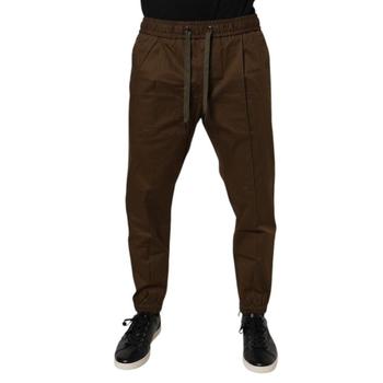 [해외] 돌체앤가바나 트레이닝 조거 팬츠 PAN76124 BROWN