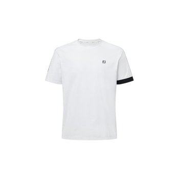 풋조이골프반팔티 VQA RHRFJ41351 드라이빙레인지 크루넥 셔츠 White