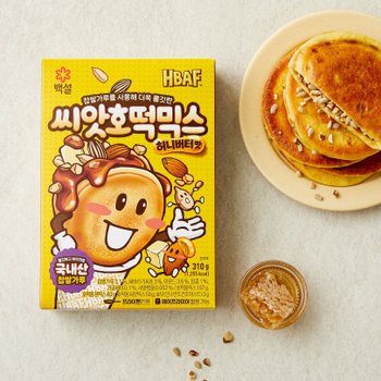 CJ 백설 HBAF씨앗호떡믹스허니버터맛 310G X 6개