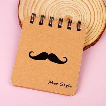 고품질 크라프트 미니 메모장 학생 단어장 스프링 수첩 (WFK5KMY)