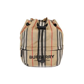 [중고] 버버리 드로스트링 버킷 파우치 베이지 8026737 149790058