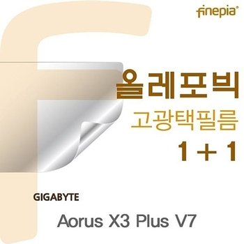 고품질 Aorus X3 Plus V7용 HD올레포빅필름 AorusX3PlusV7 투명한필름 스크...