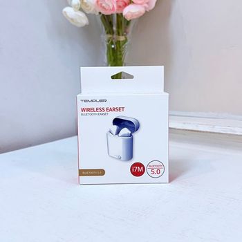 블루투스 템플러 무선이어폰 I7m 운동용이어폰 이어폰충전케이스 콩나물이어폰