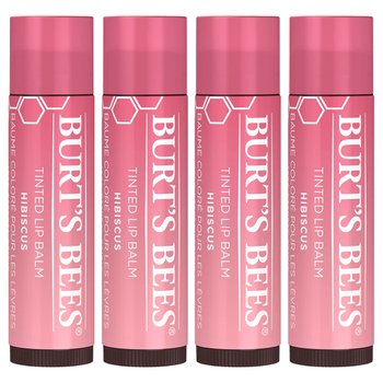 [해외] Burt`s Bees Lip Balm 버츠비 립밤 히비스커스 4팩 Hibiscus