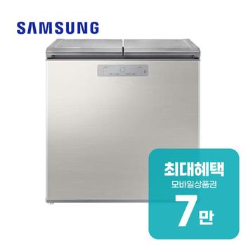 삼성 김치플러스 뚜껑형 김치냉장고 221L (세린 실버) RP22C3111Z1 렌탈 60개월 월 24900원