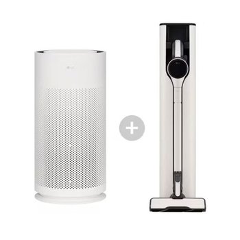 LG 공기청정기 + 청소기 세트 AS105GWJC+AX920BWE