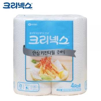 크리넥스 RYW436E6 키친타올 KLX 안심 클래식 (150매) (4롤)