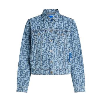 25 FW 칼라거펠트 KLJ 모노그램 데님 재킷 A2W140351PB TP436942673