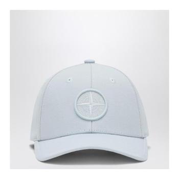 스톤아일랜드 STONE ISLAND Light blue hat with Compass logo 9100912S0065/XI_STONE-V00