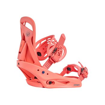 [해외] Burton 여성 시티즌 Re Flex 스노보드 바인딩 복숭아 에코 S