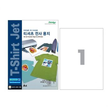 폼텍 016DYV61 진한색 전사용지 IT-5389