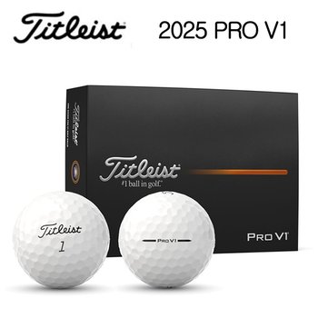 2025 NEW 타이틀리스트 Pro V1 골프공 3피스 [아쿠쉬네트코리아정품]