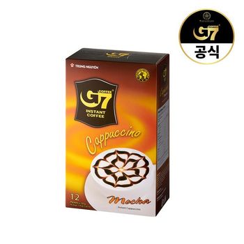 카푸치노 모카향 12T 인스턴트 베트남 스틱 커피 믹스_P324056514