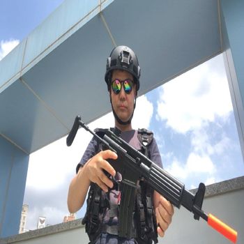 실제 크기 한국군 제식 소총 K1 라이플 에어소프트건