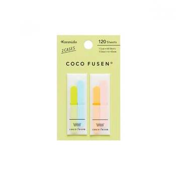 kanmido 스틱키노트 라임 2 CASES 120 Sheets 스프링제본 링노트 단품