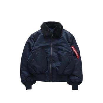 26 FW Mastermind Japan X 알파 인더스트리 B 15 봄버 재킷 MW25C15BL10500 TP449478
