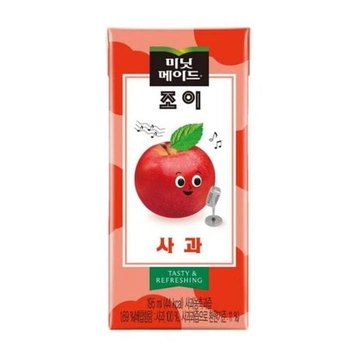 로 미닛메이드조이 사과 195mlx32팩 코카콜 디자인 (52820695)