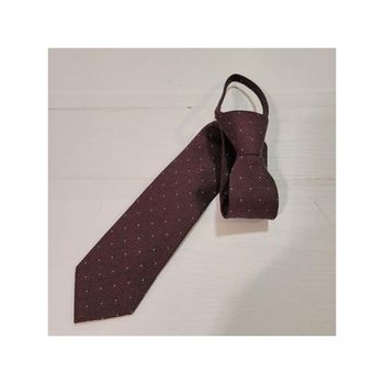 MAIA80036WI 와인 땡땡이 자동 넥타이_P383905602