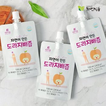 자연이 만든 도라지배즙 스파우트 100ml x 30팩
