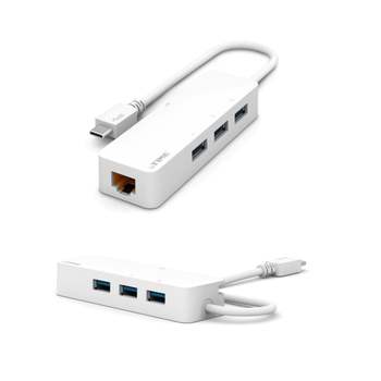 USB 249PDA86 C 유선 기가 랜카드 허브 3포트 U1003C