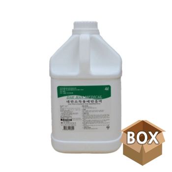 소독용 에탄올 83% 4L 4개 BOX 에틸 알콜 알코올 소독 에탄올4l