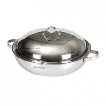 키친아트 SDM990F4 인덕션 전골 냄비 샤브샤브 스텐 궁중 냄비 30cm