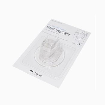 재점착식 O2G5L1A0 화이트 샤워기걸이 홀더 샤워헤드홀더