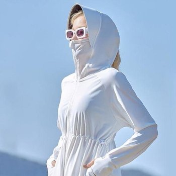 [MEN60271_64_64]햇빛가리개 자외선차단 쿨링 후드자켓