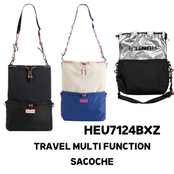 헌터 남여공용 트레블 멀티펑션 사코슈 가방 HEU7124BXZ