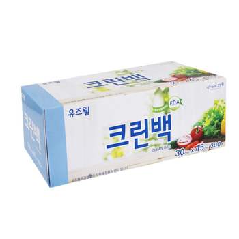 크린랩유즈웰크린백30x45x300매 299GVX51 롤백 위생백 비닐백 위생팩 위생롤백