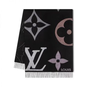 [해외] 일본 백화점 루이비통 머플러 얼티밋 느와르 M76383 국내 A/S 가능