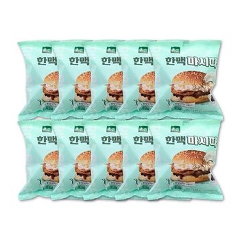 PC방 PX 편의점 냉동 버거 마시따버거 x 10개입
