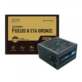 마이크로닉스 COOLMAX FOCUS II 700W ETA BRONZE PCIE5.1 (정격 컴퓨터 파워서플라이)