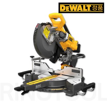 디월트 DCS781N 60Vmax 플렉스볼트 BL 305mm(12인치) 충전 슬라이딩 각도절단기 베어툴 톱날포함