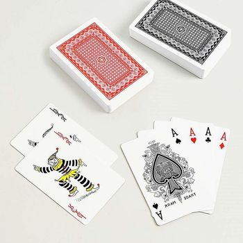 포커 카드 2개입 케이스포함 카지노 마술 바둑이 놀이