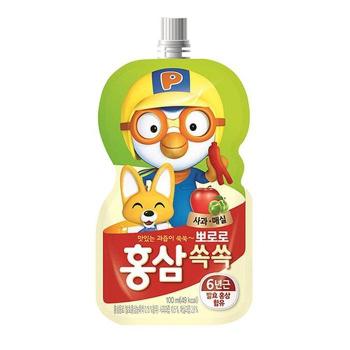 뽀로로 홍삼쏙쏙 사과매실 100ml 20팩 (S15087582)
