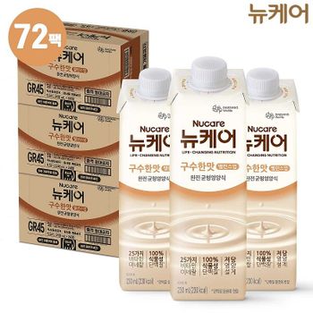 뉴케어 구수한맛 밸런스업 230ml 72팩[35955026]