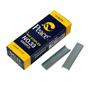 스테플 SR68LT07 33호침 5000pcs 1EA 스테플러침 스테이플러침