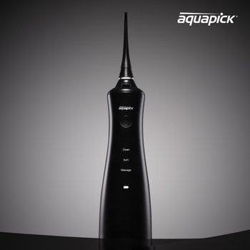 아쿠아픽 코드리스 휴대용 구강세정기 AQ-230 블랙