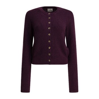 [해외배송] 케이트 에버하트 크롭 버튼 가디건 9947650801 PURPLE