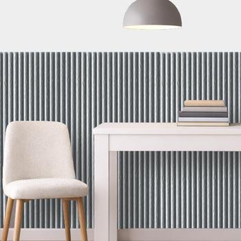 아트박스/금강 접착식 시트지 템바보드 벽지 1M x 71cm 메탈실버 1장