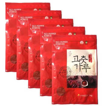 2026년 국산 예천 태양초 고춧가루 보통맛 5kg