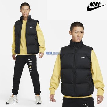 [해외] 나이키 NSW 프리마로프트 클럽 남여 공용 패딩 베스트 조끼 블랙 FB7374-010