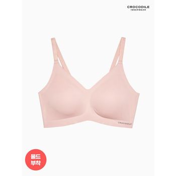 라이크라 쉘론 몰드부착 스트랩 브라 1종 피치 CDWBR4O26T_P376029881