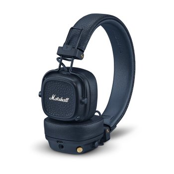 [해외] 마샬 무선 온이어 헤드폰 Major V 미드나잇 블루 Bluetooth 100시간 연속